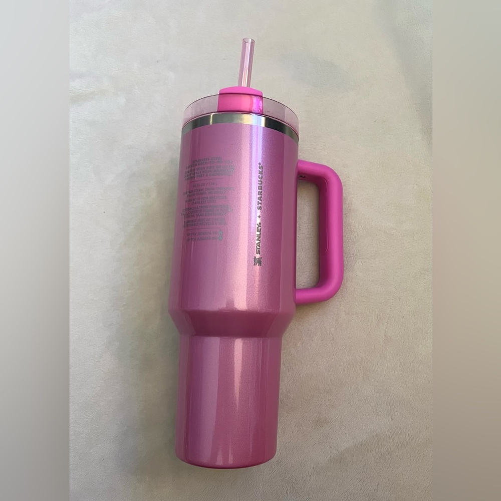 Winter Pink Starbucks x Stanley